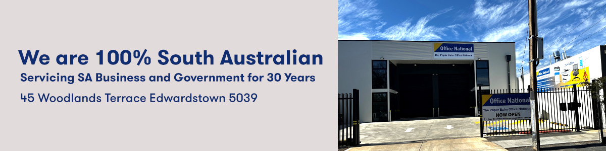 The Paper Bahn Office National is 100% South Australian Owned