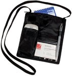 REXEL ALLINONE BADGE HOLDER WITH LANYARD BLACK