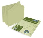 TUDOR ECO NATURAL GREEN BOARD DIVIDERS A4 10 TAB