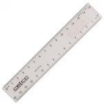 CELCO RULER METRIC 150MM CLEAR PACK 25