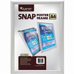 QUARTET INSTANT SNAP POSTER FRAME A4 SILVER