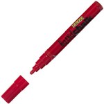 TEXTA LIQUID CHALK MARKER DRY WIPE BULLET 45MM RED