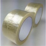 SMARTAPE SERRATED EDGE PACKAGING TAPE 48MM X 50M CLEAR PACK 2