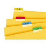 3L INDEX TAB 12 X 40MM ASSORTED TAB 48