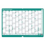 SASCO 10597 GREEN 500 X 700MM YEAR PLANNER