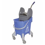 CLEANLINK MOP BUCKET DOWNWARD PRESS 31 LTR BLUE
