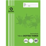 OLYMPIC D2146 EXERCISE BOOK 14MM DOTTED THIRDS 55GSM 64 PAGE 225 X 175MM