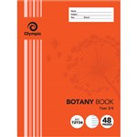 OLYMPIC T2Y43 BOTANY BOOK QLD RULING YEAR 34 55GSM 48 PAGE 225 X 175MM