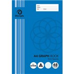 OLYMPIC GH548 GRAPH BOOK 5MM SQUARES 48 PAGE 55GSM A4