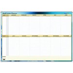 COLLINS WRITERAZE 16800 QC PERPETUAL STAFF LEAVE PLANNER FRAMED 700 X 1000MM
