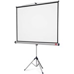 NOBO PROJECTION SCREEN 1610 TRIPOD 81 INCH 1750 X 1150MM WHITE