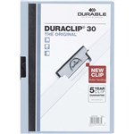 DURABLE DURACLIP DOCUMENT FILE PORTRAIT 30 SHEET CAPACITY A4 BLUE