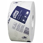 TORK 2306898 T2 ADVANCED SOFT MINI JUMBO TOILET ROLL 2PLY 200M WHITE CARTON 12