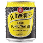 SCHWEPPES TONIC WATER CAN 200ML CARTON 24