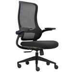 MONDO COLT CHAIR MESH BACK WITH ARMS BLACK