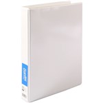 BANTEX INSERT RING BINDER PP 3D 25MM A4 WHITE