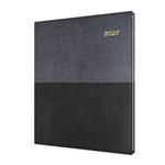 COLLINS VANESSA 325V99 DIARY SHORT WEEK TO VIEW QUARTO BLACK
