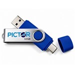 PICTOR USB DRIVE 32GB DUAL USBC  USBA 30