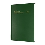 COLLINS 36M4P40 FINANCIAL YEAR DIARY WEEK TO VIEW A6 GREEN
