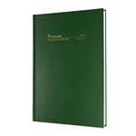 COLLINS 38M4P40 FINANCIAL YEAR DIARY WEEK TO VIEW A5 GREEN
