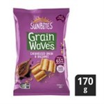 SUNBITES GRAINWAVES CHIPS CARAMELISED ONION  BALSAMIC 170GM