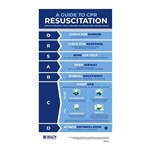 BRADY ADULT RESUSCITATION INFORMATION SIGN CPR 420 X 700MM POLYPROPYLENE