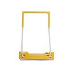 RAZORLINE ADHESIVE CLIP 3 PIECE FASTENER YELLOW PACK 100