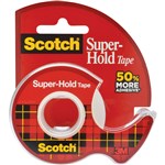 SCOTCH 198 SUPER HOLD TAPE AND DISPENSER 19MM X 165M