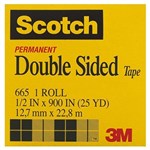SCOTCH 665 DOUBLE SIDED TAPE 127MM X 228M