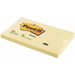 POSTIT 655 ORIGINAL NOTES 76 X 127MM YELLOW PACK 12