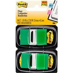 POSTIT 680GN2 FLAGS GREEN TWIN PACK 100