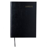 CUMBERLAND 40CBK CASEBOUND DIARY 2 PAGE TO DAY A4 BLACK