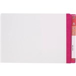 AVERY 42430 LATERAL FILE WITH PINK TAB MYLAR FOOLSCAP WHITE BOX 100