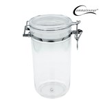 CONNOISSEUR STORAGE CANISTER ACRYLIC ROUND 11 LITRE CLEAR