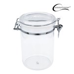 CONNOISSEUR STORAGE CANISTER ACRYLIC ROUND 18 LITRE CLEAR