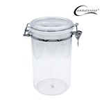 CONNOISSEUR STORAGE CANISTER ACRYLIC ROUND 22 LITRE CLEAR