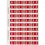AVERY 44501 LATERAL FILE LABEL SIDE TAB COLOUR CODE A 25 X 42MM RED PACK 240