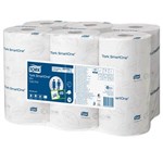 TORK 472193 T9 SMARTONE MINI TOILET ROLL 2PLY 1116M WHITE CARTON 12