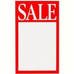 QUIKSTIK DISPLAY TICKETS SALE PORTRAIT PACK 10