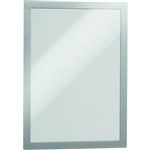 DURABLE DURAFRAME SIGN HOLDER ADHESIVE BACK A4 SILVER