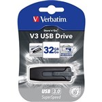 VERBATIM STORENGO V3 USB DRIVE 32GB GREY