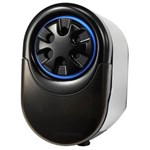 BOSTITCH QUIETSHARP GLOW ANTIMICROBIAL CLASSROOM ELECTRIC PENCIL SHARPENER BLACK