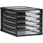 ESSELTE DESKTOP FILING 5 DRAWERS A4 BLACK FRAME