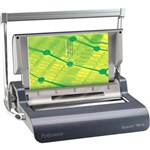 FELLOWES QUASAR 130 MANUAL BINDING MACHINE WIRE COMB GREY