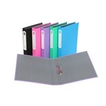 MARBIG HILITES 2D RING BINDER PE BLUE