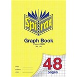 SPIRAX 130 GRAPH BOOK 10MM GRID A4 48 PAGE