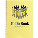 SPIRAX 706 NOTEBOOK TO DO LIST 140 PAGE A4