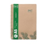 ECOWISE 57SECB DIARY WEEK TO VIEW WIRO BOUND A5