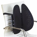 KENSINGTON SMARTFIT COMFORM BACK SUPPORT BLACK