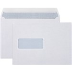 CUMBERLAND C5 ENVELOPES SECRETIVE POCKET WINDOWFACE STRIP SEAL LASER 90GSM 162 X 229MM WHITE BOX 500